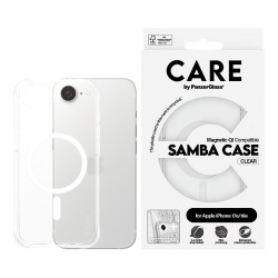 CARE Case Fashionable Samba w. MagSafe. clear iPhone 16e — Buy in Cyprus with Fast Delivery