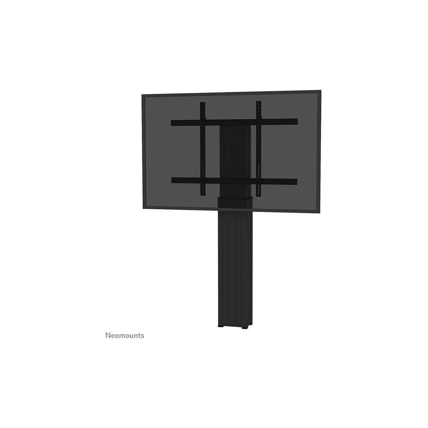NEOMOUNTS TV Monitor LFD Elektrische Wandhalterung 106.7-254cm 42-100Zoll max130kg fixed Hhe 105-155cm schwarz Stand opt