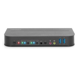 DIGITUS KVM Switch. 2x1 HDMI. HDMI Out.USB. 4Kx2K@60Hz — Buy in Cyprus with Fast Delivery