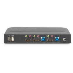 DIGITUS KVM Switch. 2x1 HDMI. HDMI Out.USB. 4Kx2K@60Hz — Buy in Cyprus with Fast Delivery