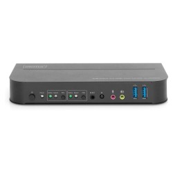 DIGITUS KVM Switch. 2x1 HDMI. HDMI Out.USB. 4Kx2K@60Hz — Buy in Cyprus with Fast Delivery