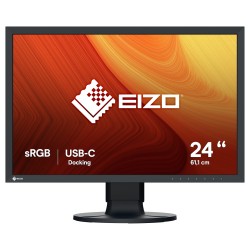 EIZO 61.1cm (24.1') CS2400R 16:10 HDMI+DP+USB-C IPS black retail — Buy in Cyprus with Fast Delivery
