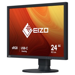 EIZO 61.1cm (24.1') CS2400R 16:10 HDMI+DP+USB-C IPS black retail — Buy in Cyprus with Fast Delivery