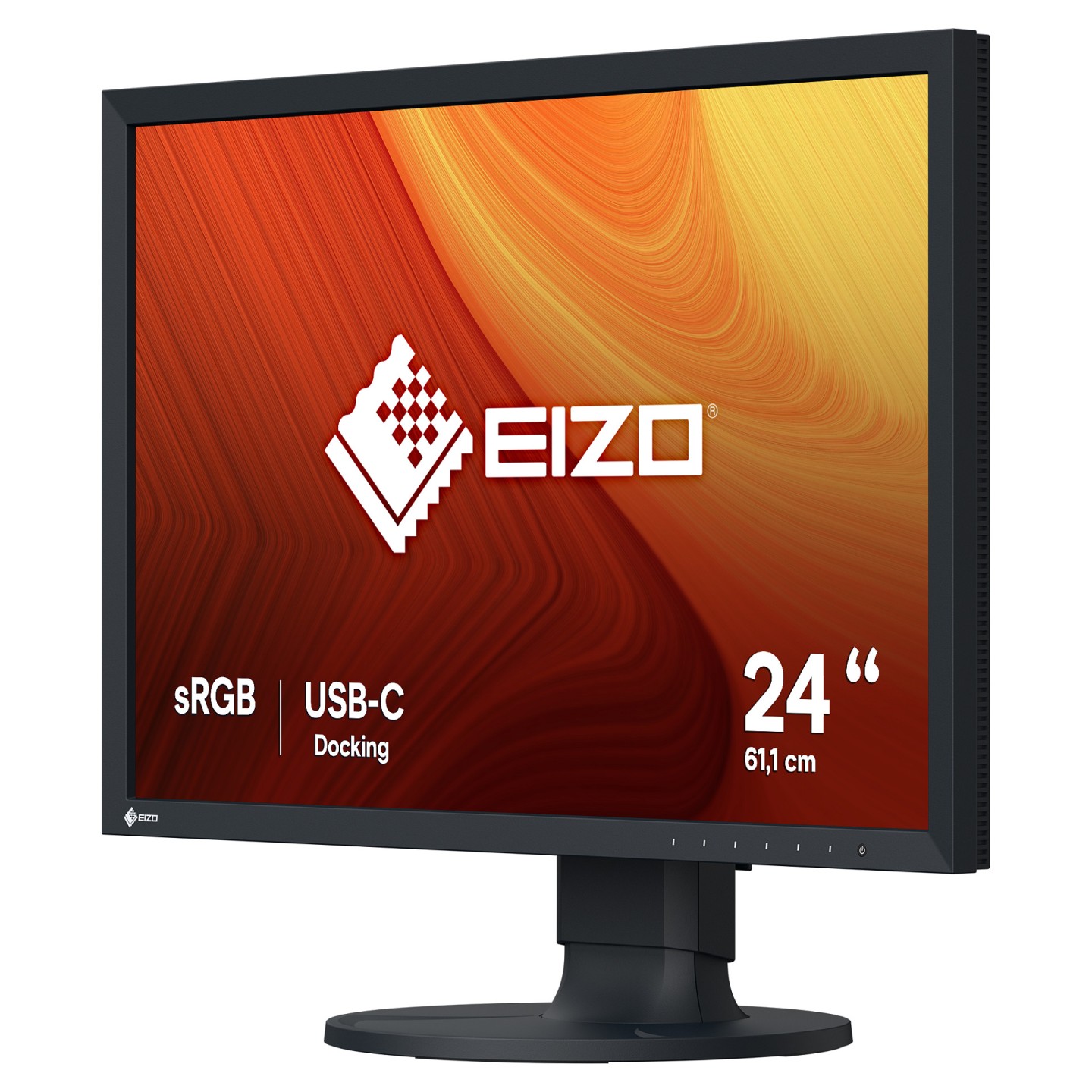 EIZO 61.1cm (24.1') CS2400R 16:10 HDMI+DP+USB-C IPS black retail — Buy in Cyprus with Fast Delivery
