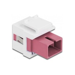 Keystone Modul SC Simplex Buchse zu SC Simplex Buchse violett weiß — Buy in Cyprus with Fast Delivery