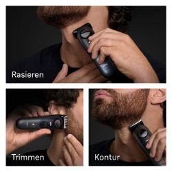 Braun Series 7 Beard Trimmer BT7520 244909 Akku Netz deep blue metallic 6 Aufsät — Buy in Cyprus with Fast Delivery