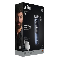 Braun Series 7 Beard Trimmer BT7520 244909 Akku Netz deep blue metallic 6 Aufsät — Buy in Cyprus with Fast Delivery