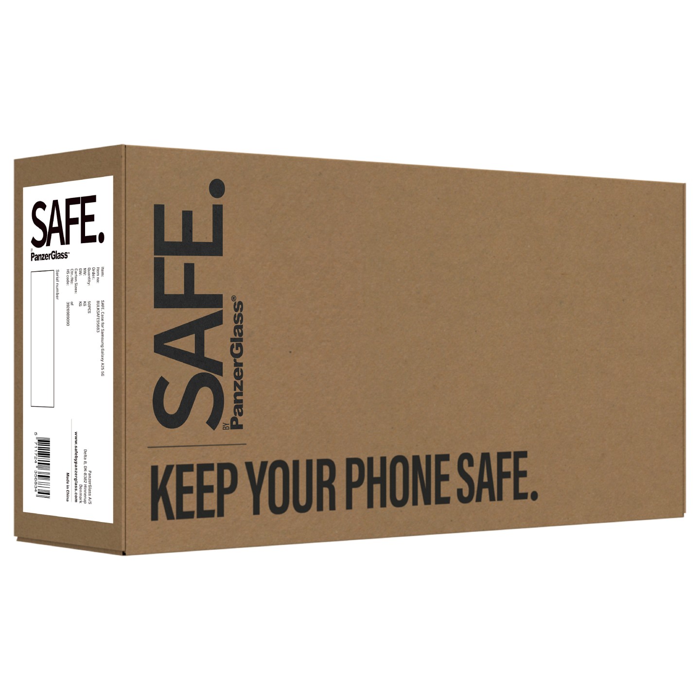SAFE. by PanzerGlass Case Samsung Galaxy A25 5G -clear BULK — Buy in Cyprus with Fast Delivery