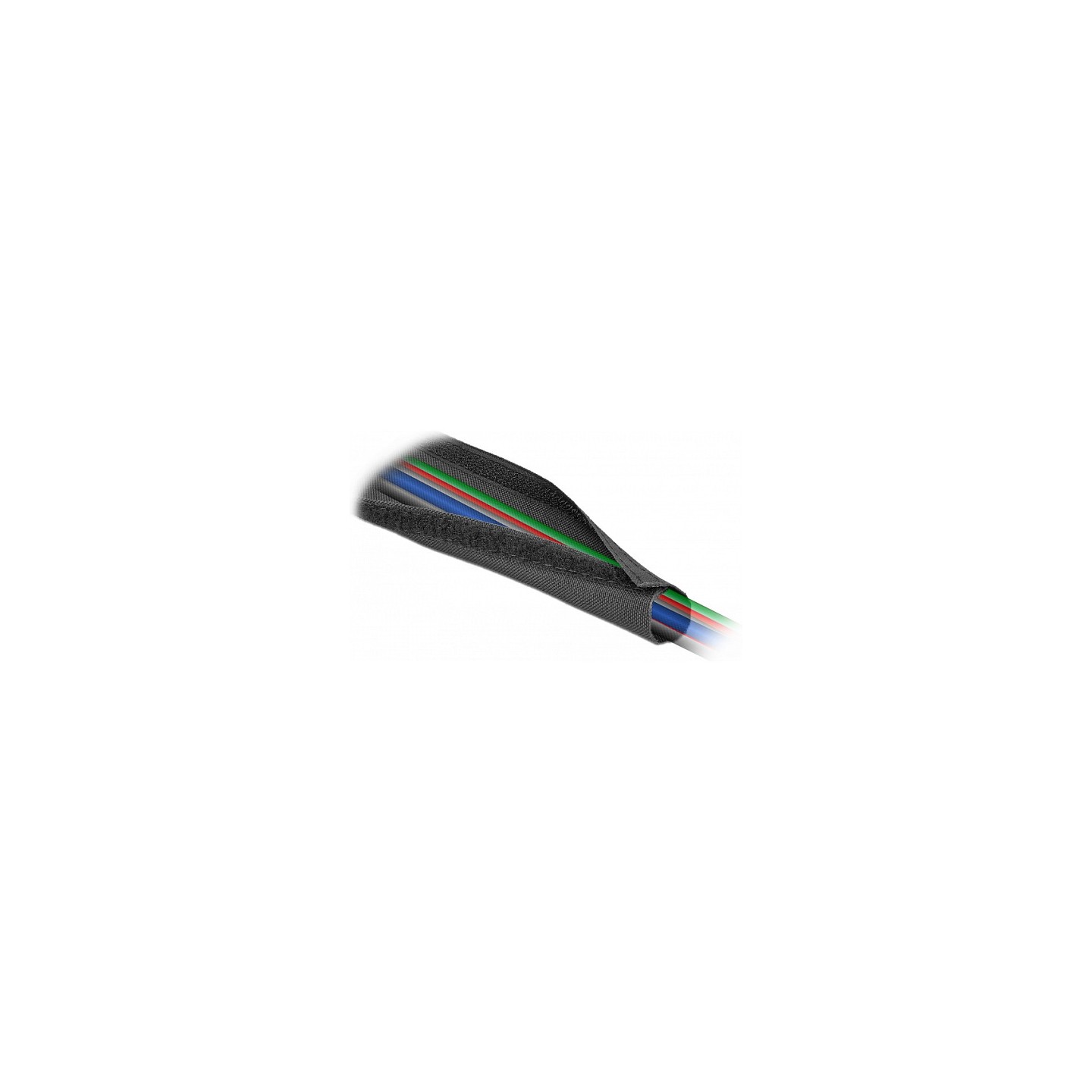 Gewebeschlauch mit Klettverschluss hitzebeständig 10 m x 20 mm schwarz — Buy in Cyprus with Fast Delivery