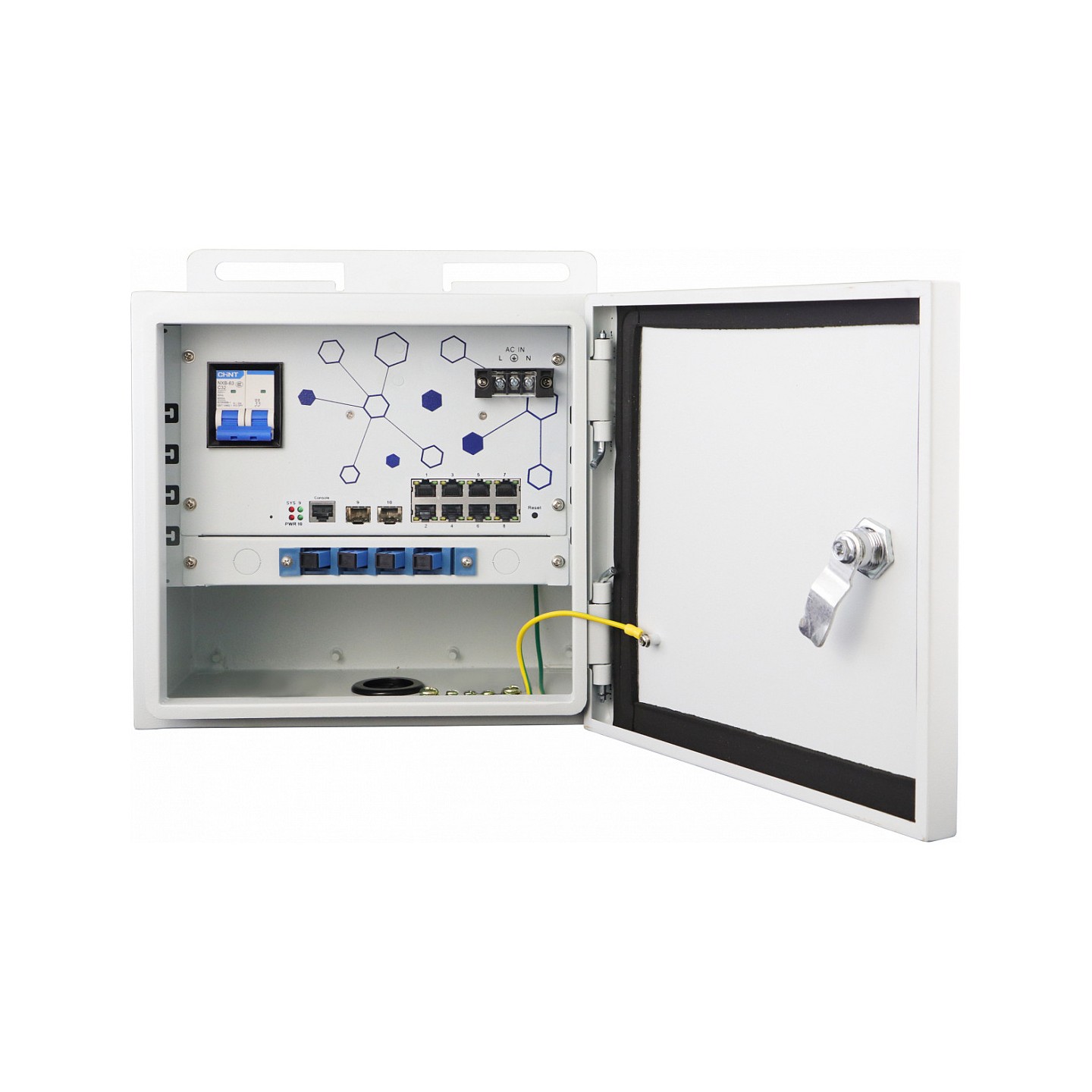 Switch 10x GE OSW-1061. 8x Outputs 802.3at af PoE — Buy in Cyprus with Fast Delivery