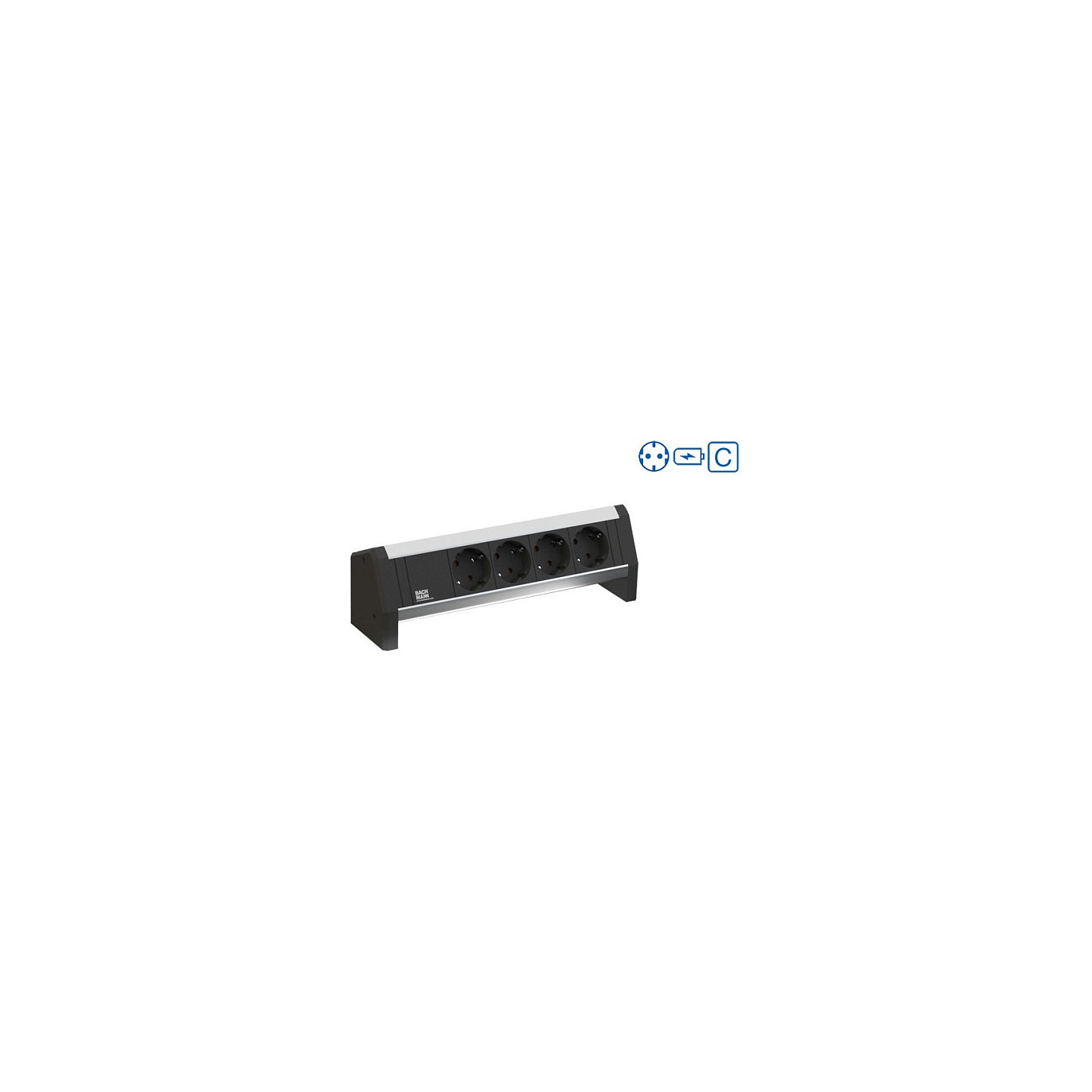 BACHMANN DESK 2xCEE7 3 1xUSB Charger — Buy in Cyprus with Fast Delivery