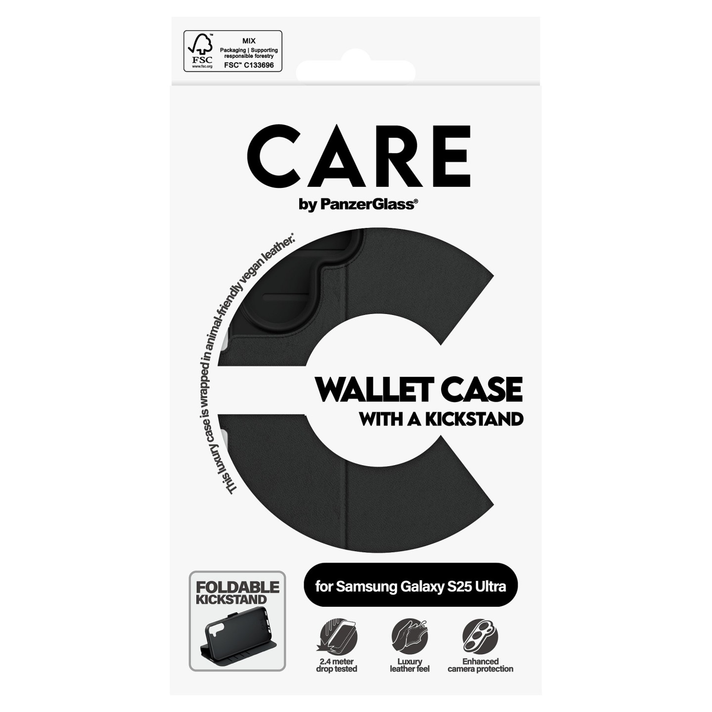 CARE Feature Wallet Case w. Kickstand Samsung Galaxy S25 Ultra — Buy in Cyprus with Fast Delivery