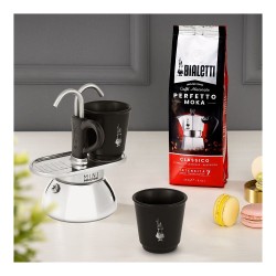 Bialetti Mokka-Kanne 0.8 l Mini Express silber — Buy in Cyprus with Fast Delivery