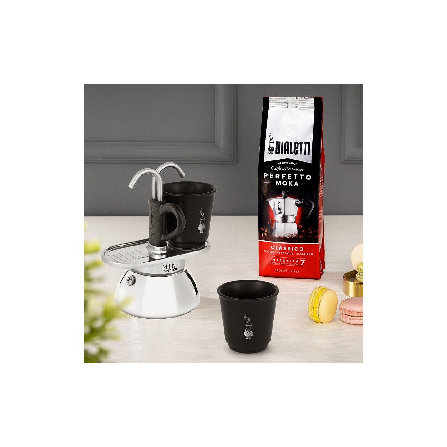 Bialetti Mokka-Kanne 0.8 l Mini Express silber — Buy in Cyprus with Fast Delivery