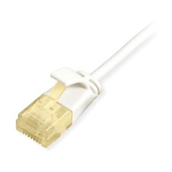 Equip Patchkabel Cat6A SlimFlex U UTP 0.15m weiß LSZH 2xRJ45 Polybeutel — Buy in Cyprus with Fast Delivery