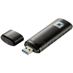 Buy D-Link DWA-182 - AC1300 Dual-Band Wi-Fi 5 USB Adapter - Black in Cyprus, Nicosia, Limassol, Larnaka, Pafos
