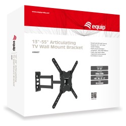 Equip Wandhalterung 23'-55' 1TFT gelenkig 4Gelenke 30Kg sw retail — Buy in Cyprus with Fast Delivery