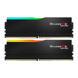 64GB G.Skill DIMM 6000 (2x 32 GB) Dual-Kit (schwarz. F5-6000J3636F32GX2-RM5NRK. Ripjaws M5 Neo RGB. AMD EXPO)