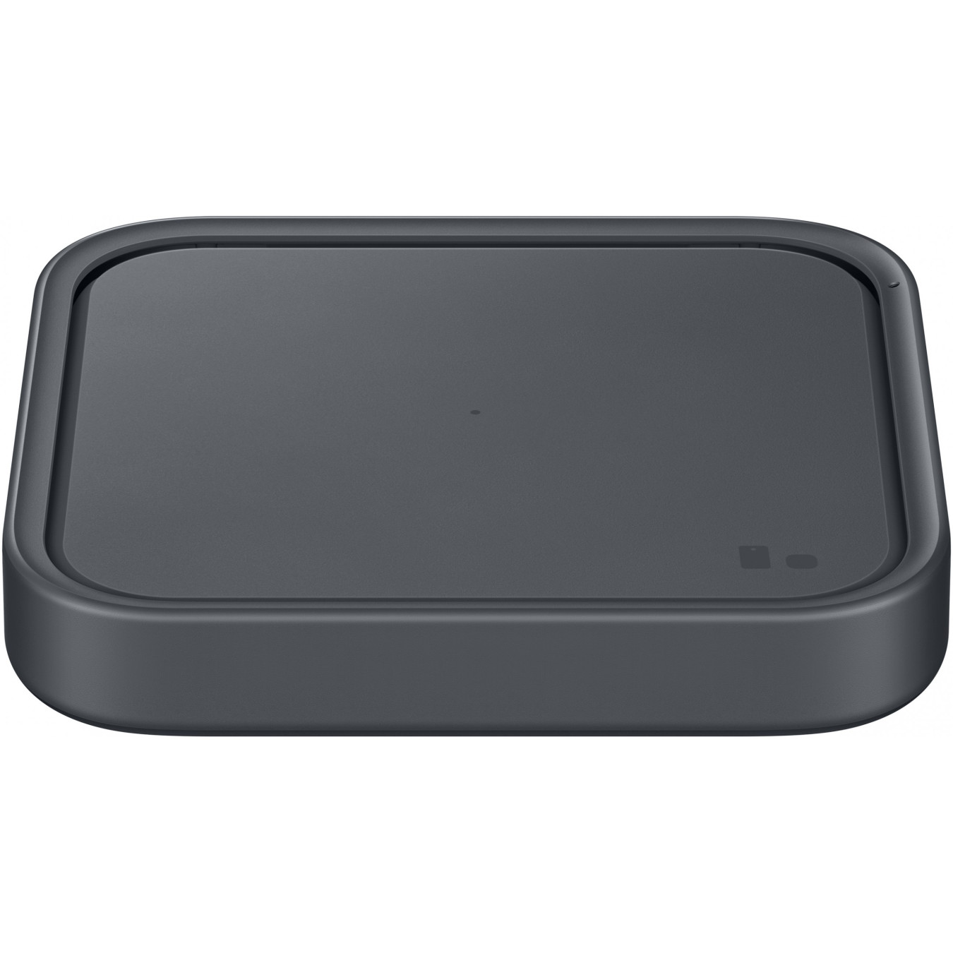 Wireless Charging Pad - EP-P3400T - 15W Fast Wireless Charger for Phones, Dark Gray, USB Input, Includes Adapter