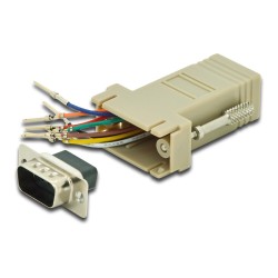 DIGITUS RS 232 Adapter. DB9. RJ45. Modular DB9 M. RJ45 F — Buy in Cyprus with Fast Delivery