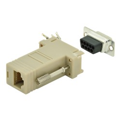 DIGITUS RS 232 Adapter. DB9. RJ45. Modular DB9 M. RJ45 F — Buy in Cyprus with Fast Delivery