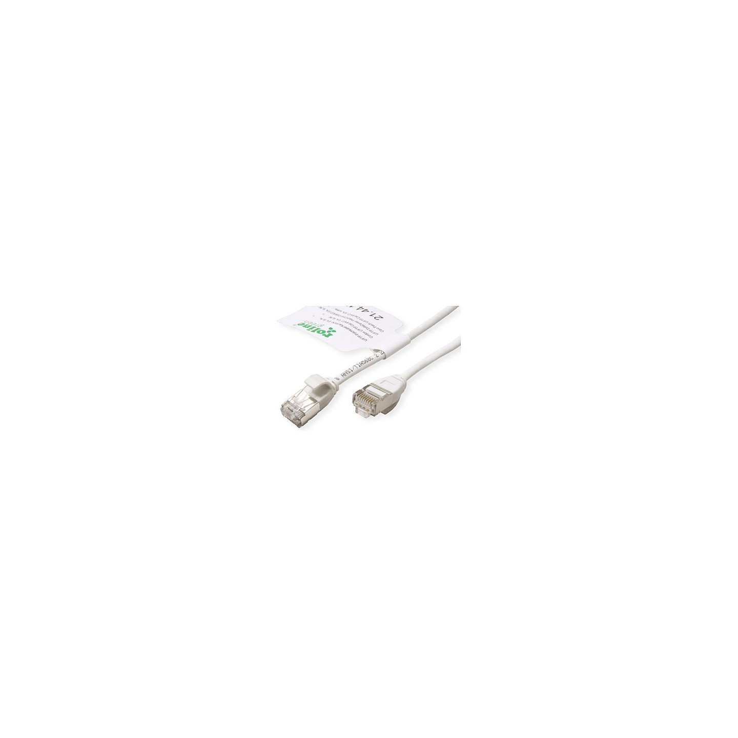 ROLINE GREEN U FTP Patchkabel Cat.6A (Class EA). LSOH. slim. wei. 0.5 m — Buy in Cyprus with Fast Delivery