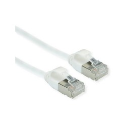 ROLINE GREEN U FTP Patchkabel Cat.6A (Class EA). LSOH. slim. wei. 0.5 m — Buy in Cyprus with Fast Delivery
