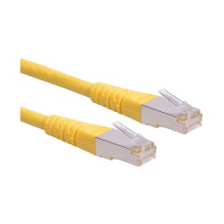 ROLINE Patchkabel Kat.6 Class E S FTP PiMF gelb 20m — Buy in Cyprus with Fast Delivery
