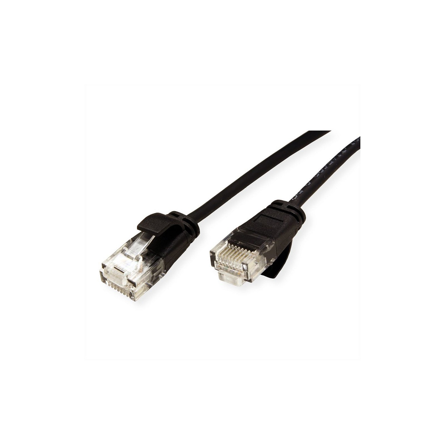 ROLINE GREEN UTP Patchkabel Cat.6A (Class EA). LSOH. slim. schwarz. 0.15 m — Buy in Cyprus with Fast Delivery
