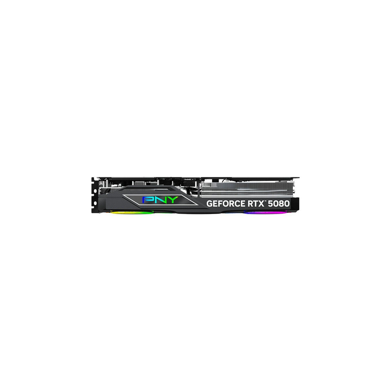 PNY GeForce RTX 5080 - VCG508016TFXXPB1-O - Black ARGB, 16GB GDDR7, OC (2775 MHz boost), PCIe 5.0, 3-fan