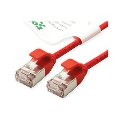 ROLINE GREEN U FTP Patchkabel Cat.6A (Class EA). LSOH. slim. rot. 2 m — Buy in Cyprus with Fast Delivery