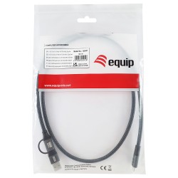 Equip Kabel USB-C 3.2 - to C A St St 1.00m 20Gbps schwarz — Buy in Cyprus with Fast Delivery