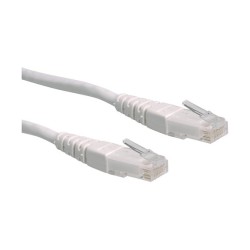 ROLINE Patchkabel Kat.6 Class E UTP weiss 0.3m — Buy in Cyprus with Fast Delivery
