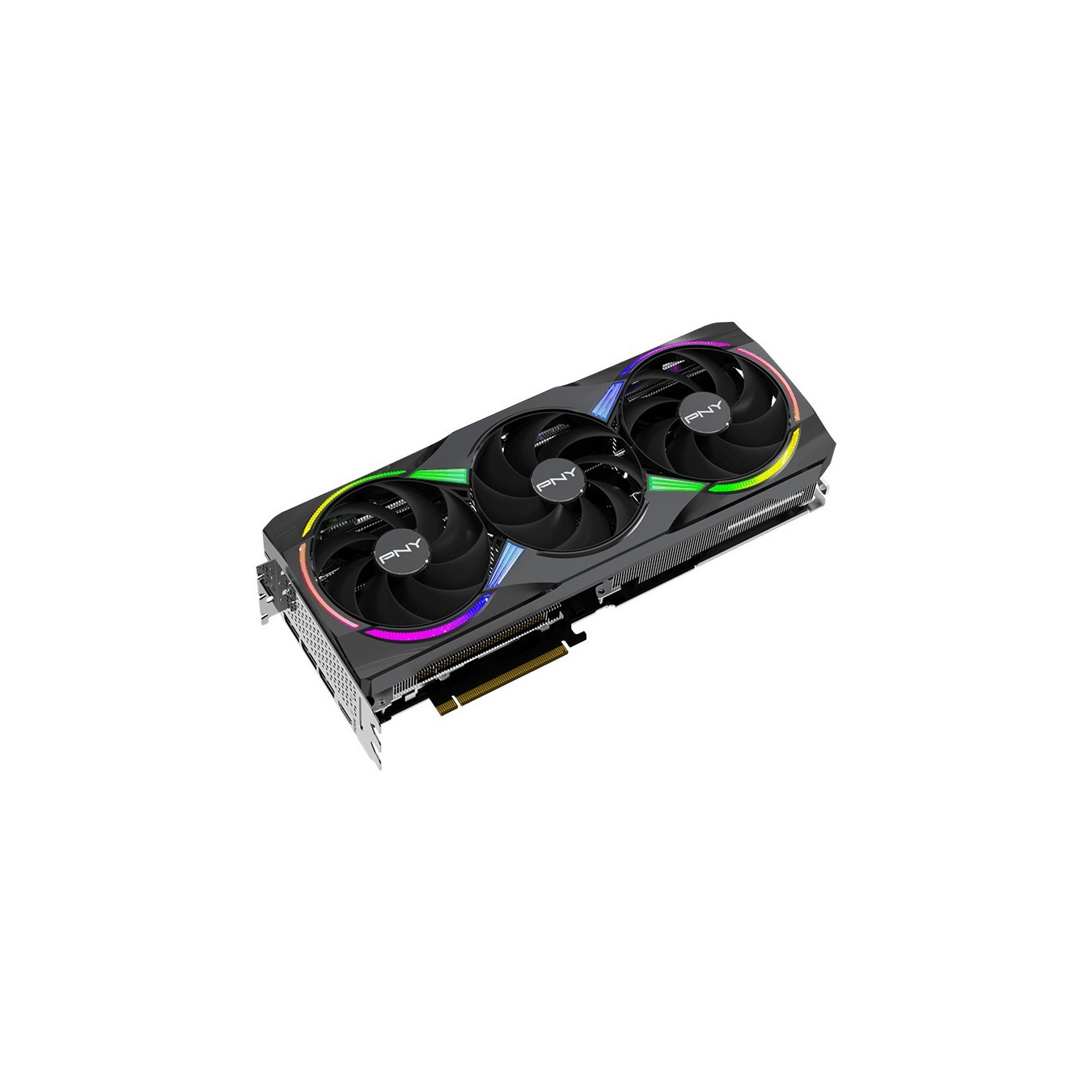 PNY GeForce RTX 5080 - VCG508016TFXXPB1-O - Black ARGB, 16GB GDDR7, OC (2775 MHz boost), PCIe 5.0, 3-fan