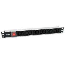 Equip Steckdosenleiste 19'(1HE)12fach mit Schuko + Schalt A — Buy in Cyprus with Fast Delivery