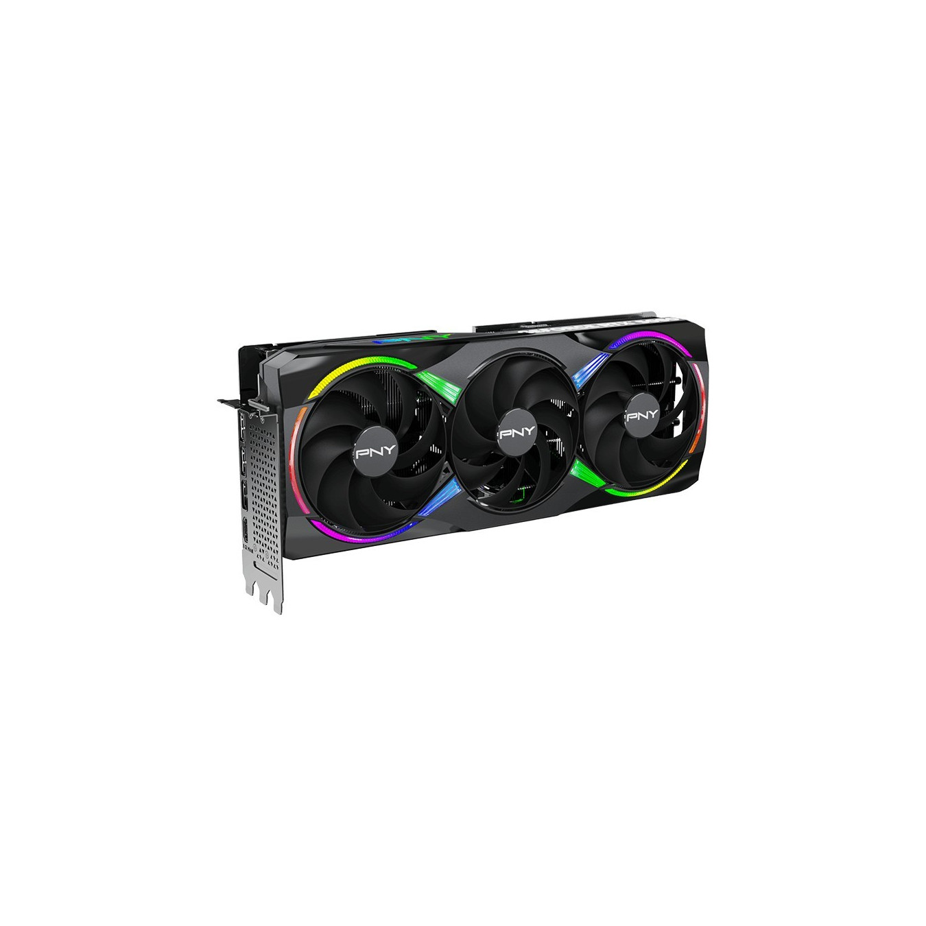 PNY GeForce RTX 5080 - VCG508016TFXXPB1-O - Black ARGB, 16GB GDDR7, OC (2775 MHz boost), PCIe 5.0, 3-fan