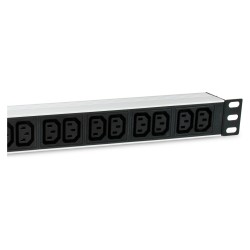 Equip Steckdosenleiste 19'(1HE)12fach mit Schuko + Schalt A — Buy in Cyprus with Fast Delivery