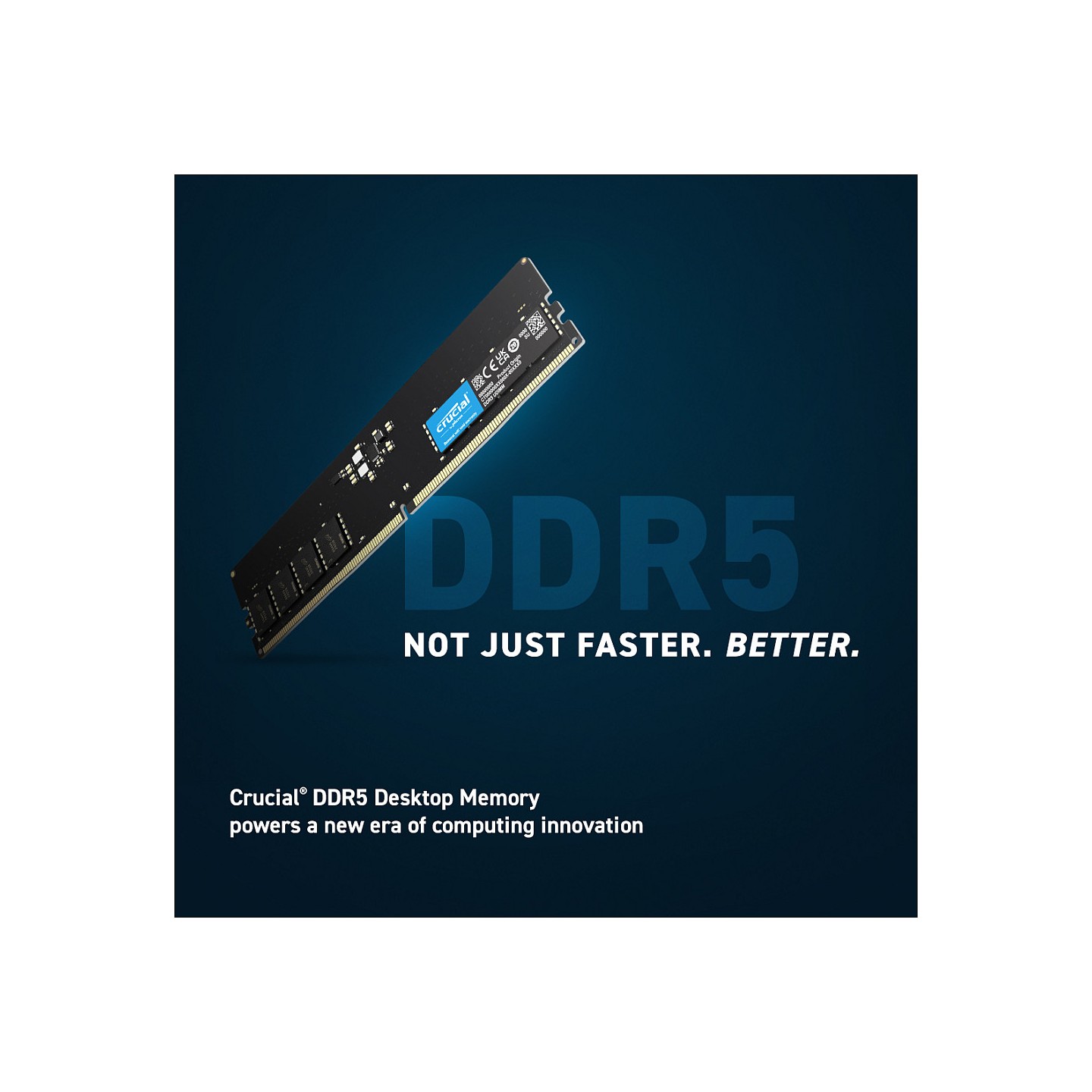 Crucial Pro 16GB [1x16GB 5600MHz DDR5 CL46 UDIMM] — Buy in Cyprus with Fast Delivery
