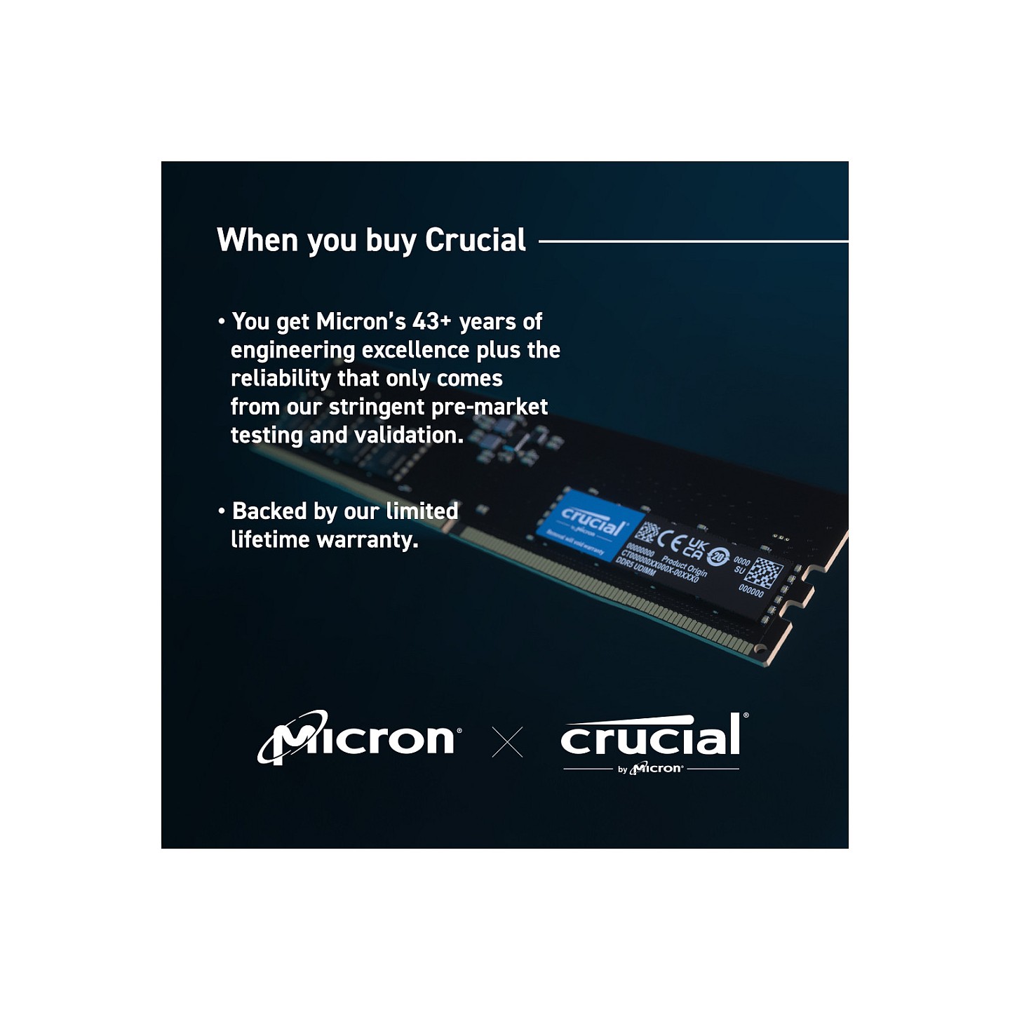 Crucial Pro 16GB [1x16GB 5600MHz DDR5 CL46 UDIMM] — Buy in Cyprus with Fast Delivery
