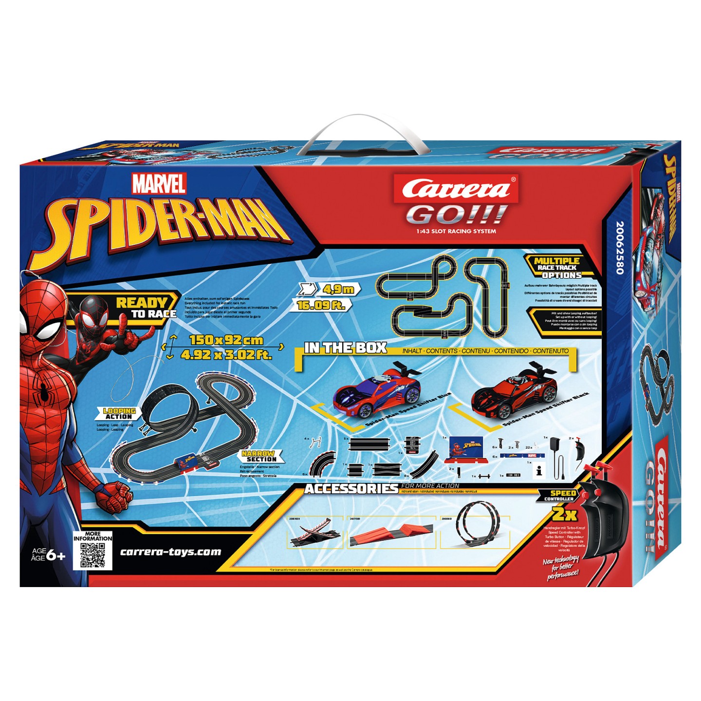 Carrera - GO!!! Sets - Spider Racing — Buy in Cyprus with Fast Delivery