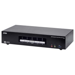 ATEN KVM Switch 4P USB3.0 4K DP Triple View KVMP S — Buy in Cyprus with Fast Delivery