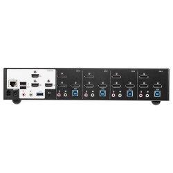 ATEN KVM Switch 4P USB3.0 4K DP Triple View KVMP S — Buy in Cyprus with Fast Delivery
