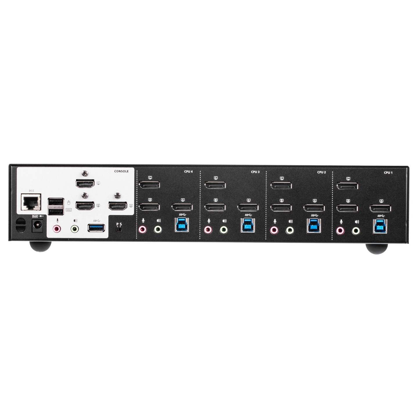 ATEN KVM Switch 4P USB3.0 4K DP Triple View KVMP S — Buy in Cyprus with Fast Delivery
