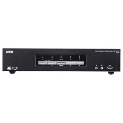 ATEN KVM Switch 4P USB3.0 4K DP Triple View KVMP S — Buy in Cyprus with Fast Delivery