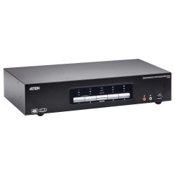 ATEN KVM Switch 4P USB3.0 4K DP Triple View KVMP S — Buy in Cyprus with Fast Delivery