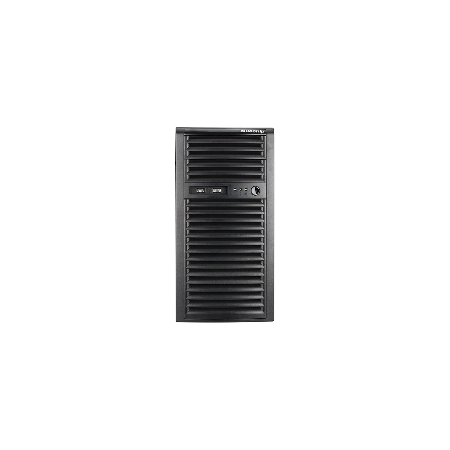Server bluechip SERVERline T10301s Tower Atom C3558 16 GB DDR4. 960 GB SSD. 4 x Gigabit Ethernet