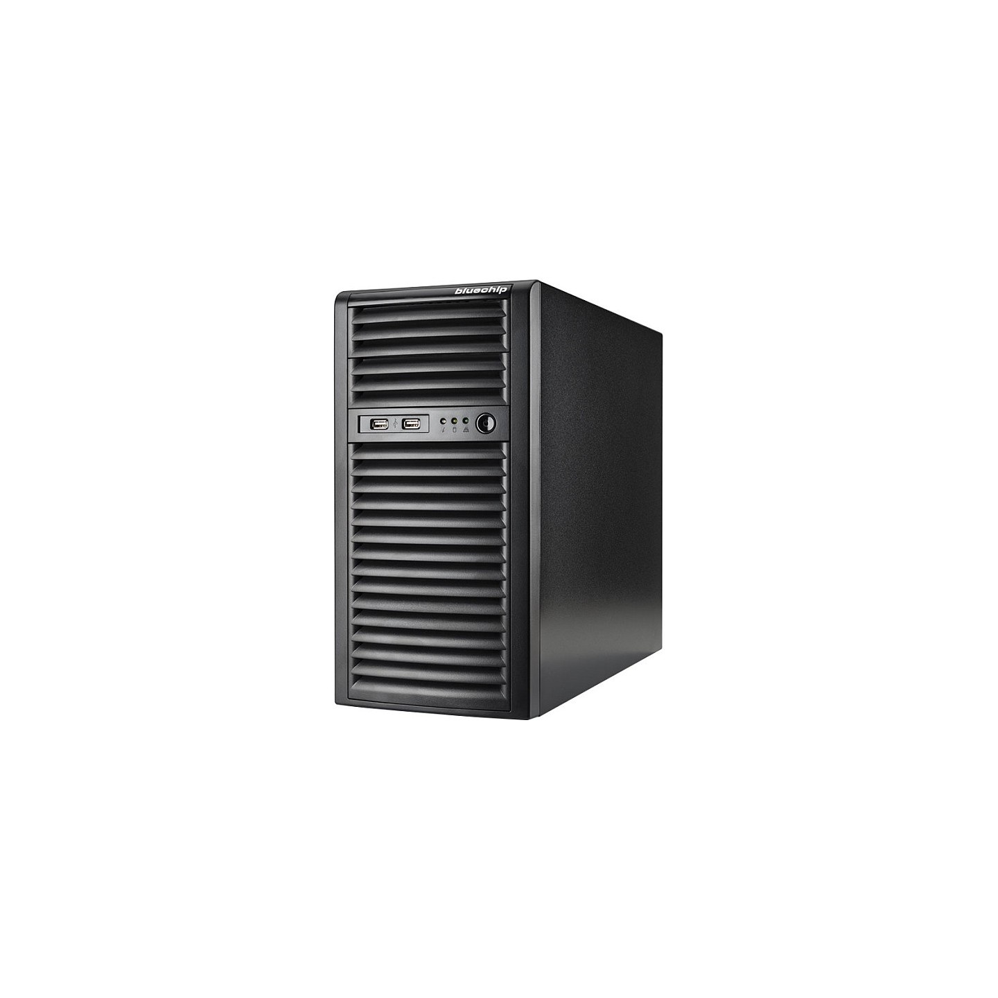 Server bluechip SERVERline T10301s Tower Atom C3558 16 GB DDR4. 960 GB SSD. 4 x Gigabit Ethernet