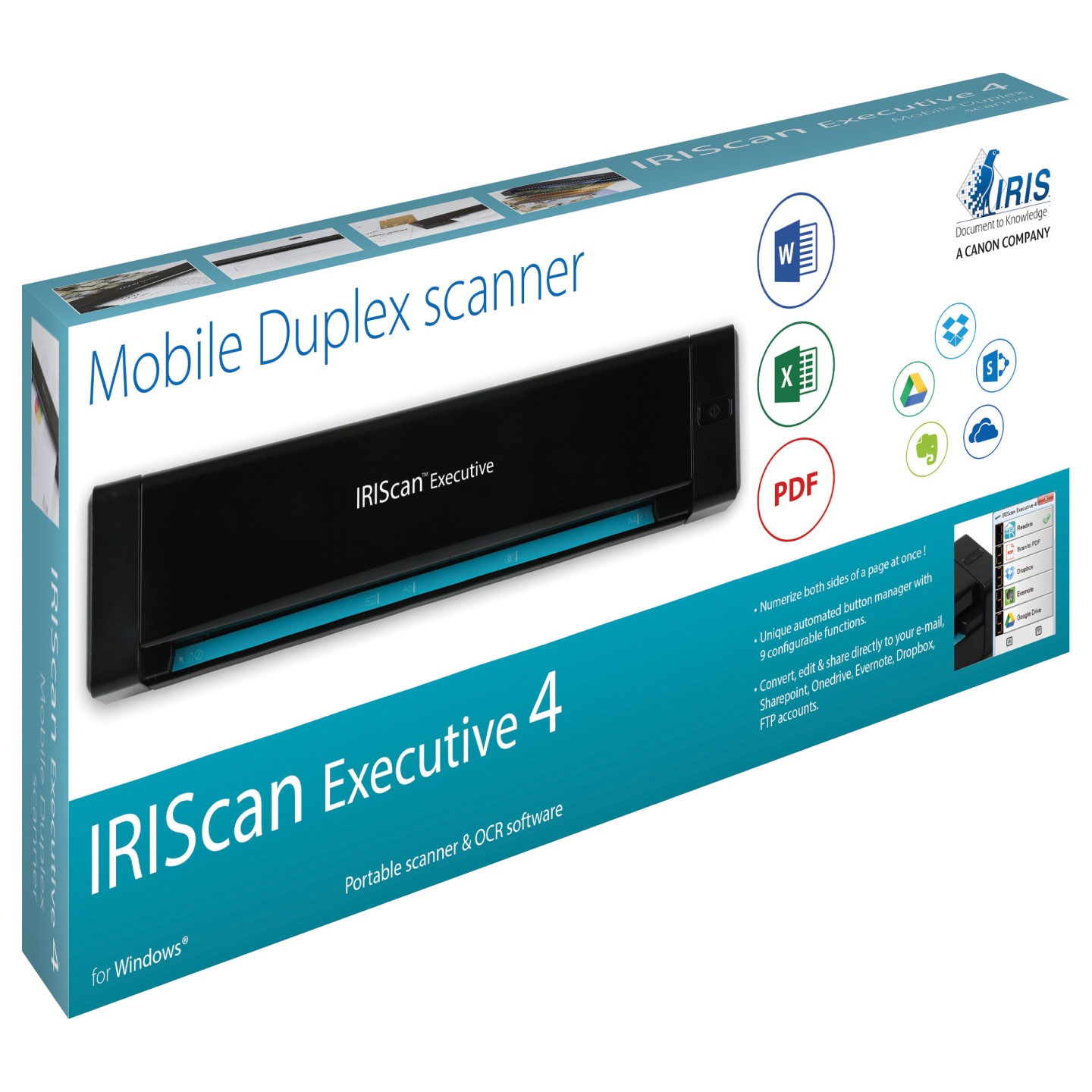 IRIS Scan Executive 4 Duplex Scanner Win.600dpi — Buy in Cyprus with Fast Delivery