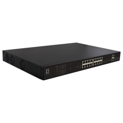 Switch 16x FE FGP-2031 2xGE 2xGSFP 19' 270W 16xPoE+ — Buy in Cyprus with Fast Delivery