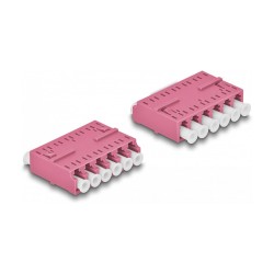 LWL Kupplung HD LC Hexaplex Buchse zu LC Hexaplex Buchse violett — Buy in Cyprus with Fast Delivery